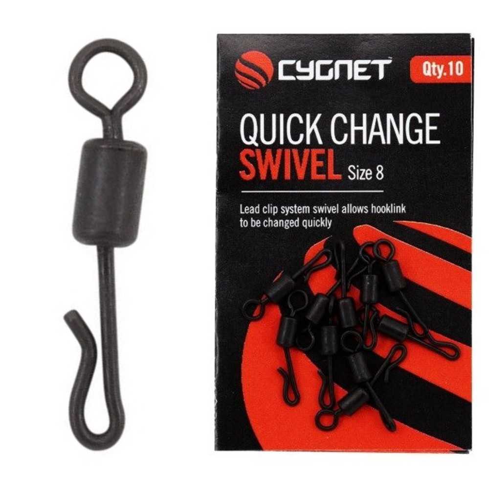 Cygnet obratlík quick change swivel veľkosť 8