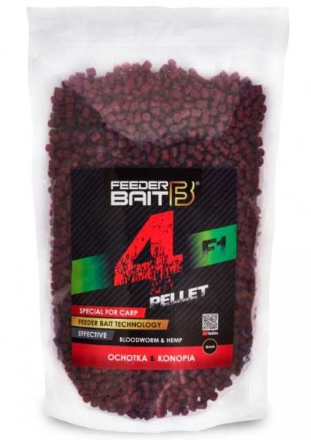Feederbait method pellet 4 mm 800 g - f1- patentka/konope