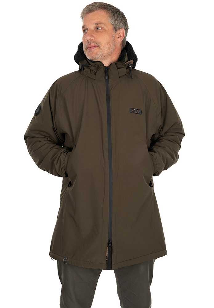 Fox bunda sherpa tec 3/4 length jacket - l