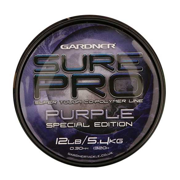 Gardner vlasec sure pro purple special edition fialová-priemer 0