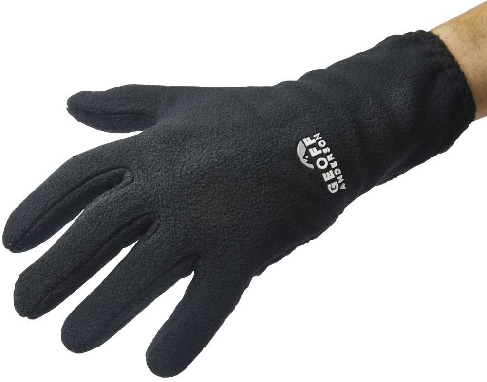 Geoff anderson fleece rukavice airbear - veľkosť s/m