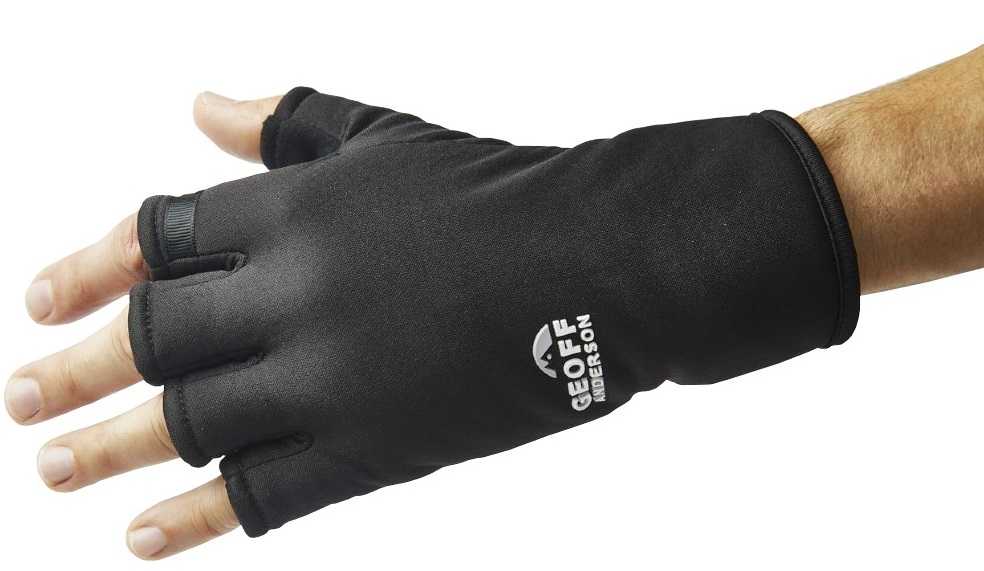 Geoff anderson zateplené rukavice bez prstov airbear - veľkosť s/m