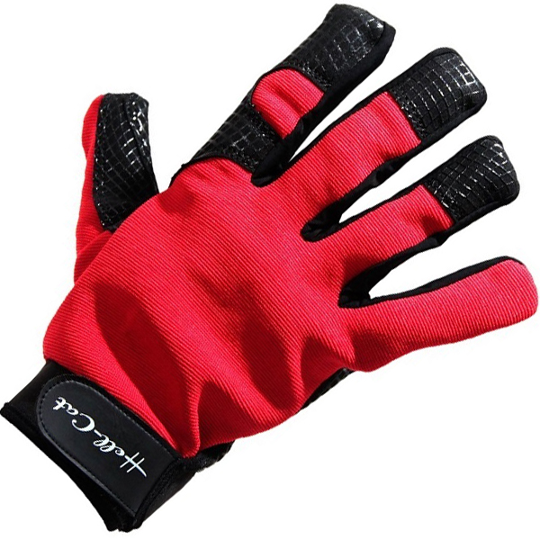 Hell-cat rukavice čierno červené-veľkosť xl