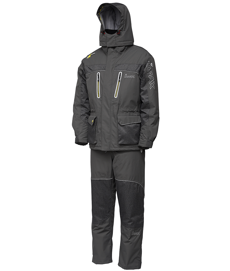 Imax zimný oblek epiq -40 thermo suit grey - xxl