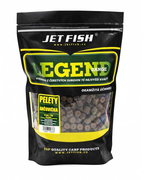 Jet fish pelety legend range ančovička 1 kg - 12 mm
