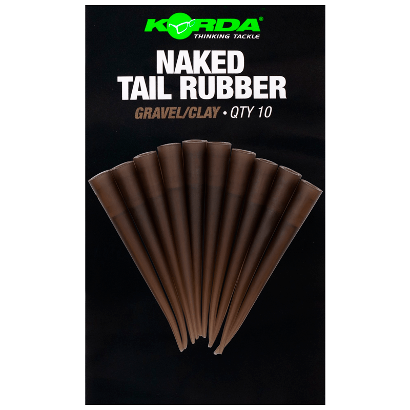 Korda prevleky naked tail rubber - gravel/clay