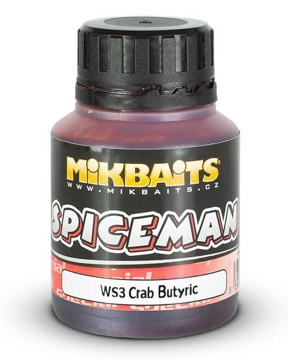 Mikbaits dip spiceman ws3 crab butyric 125 ml