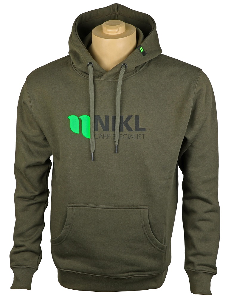 Nikl mikina zelená new logo-veľkosť xl
