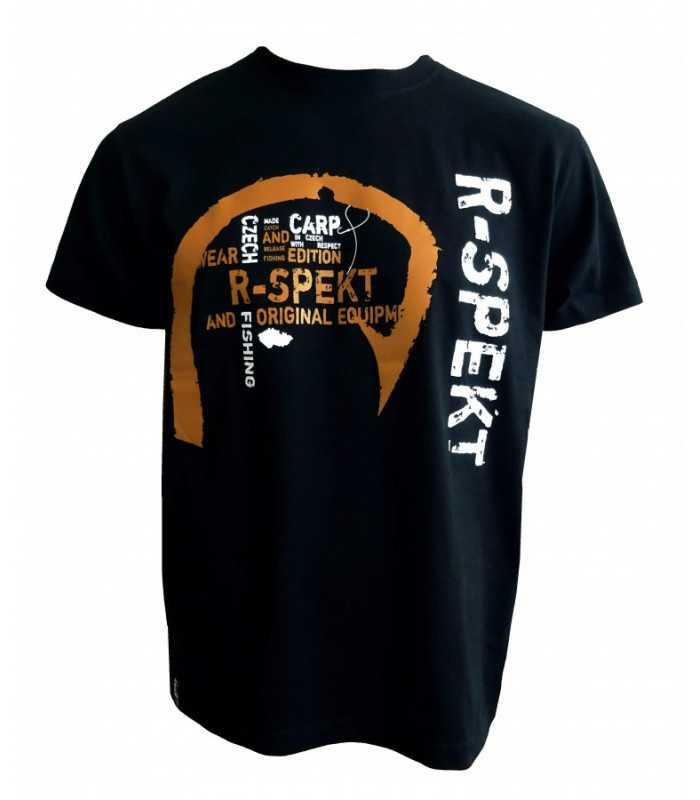 R-spekt tričko fishing edition black - veľkosť s