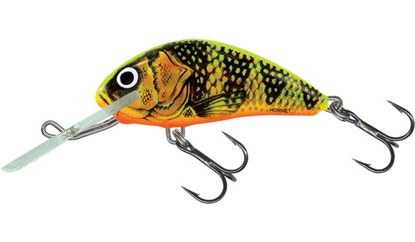Salmo wobler hornet floating gold fluo perch-5 cm 7 g