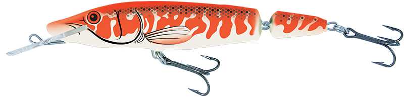 Salmo wobler pike jointed deep runner hot pike - 13 cm