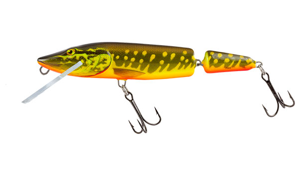 Salmo wobler pike jointed floating hot pike-13 cm 21 g