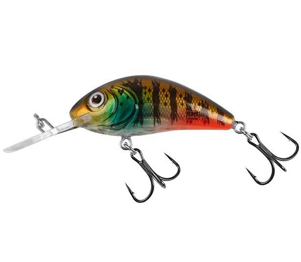 Salmo wobler rattlin hornet floating hot gill clear - 4