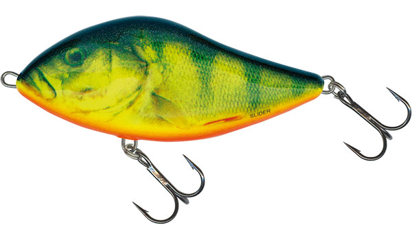 Salmo wobler slider floating real hot perch-7 cm 17 g