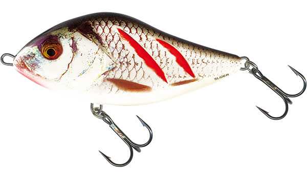 Salmo wobler slider sinking wounded real grey shiner-7 cm 21 g