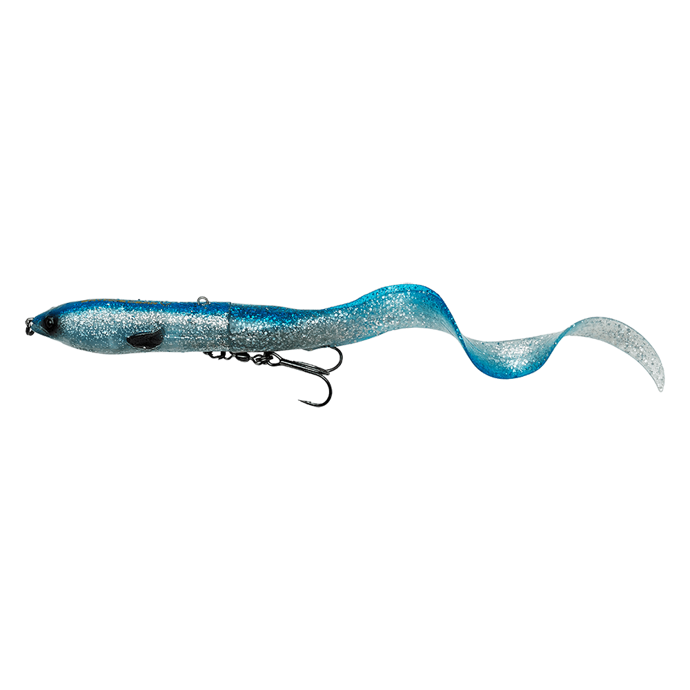 Savage gear 3d hard eel slow sinking blue silver 17 cm 50 g