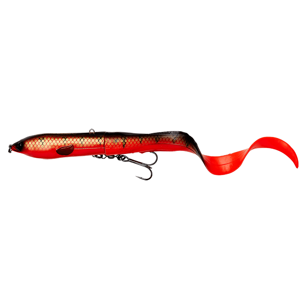 Savage gear 3d hard eel slow sinking red n black 17 cm 50 g