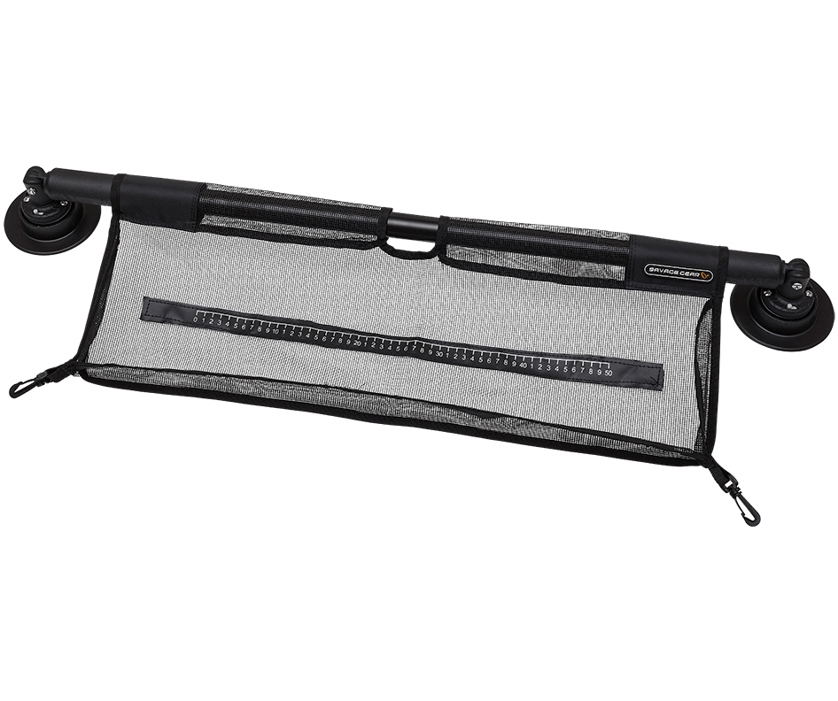 Savage gear belly boat gated front bar with net 85-95 cm