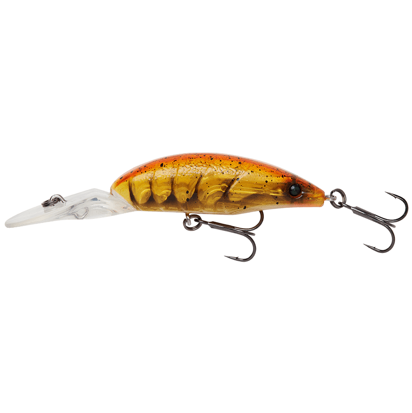 Savage gear wobler 3d shrimp twitch dr suspending golden ghost 5