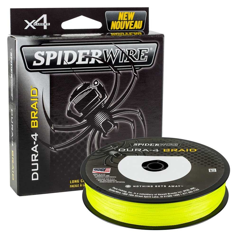 Spiderwire splietaná šnúra dura4 300 m yellow -priemer 0
