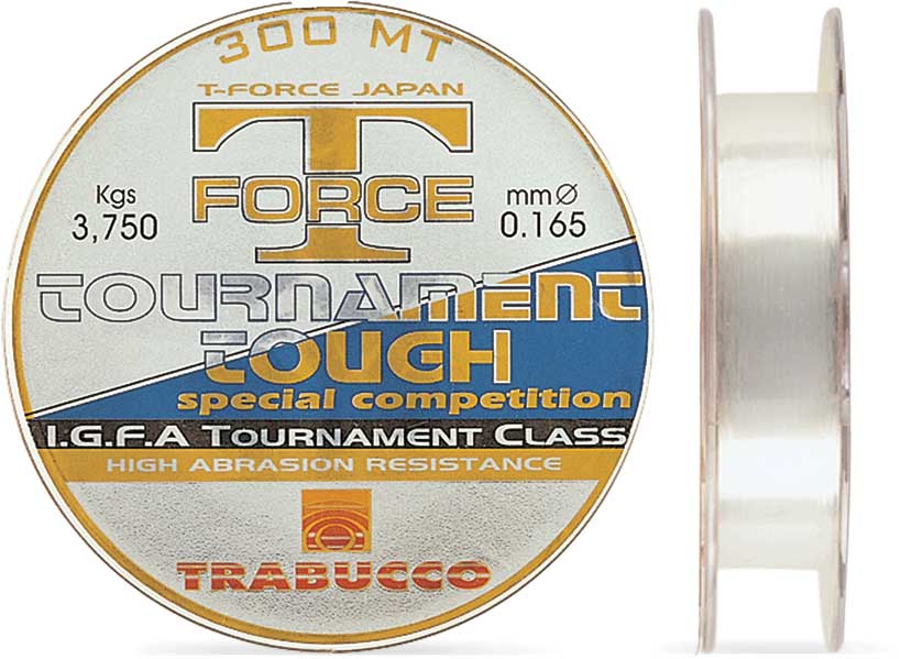 Trabucco  vlasec  t-force tournament tough 150 m crystal-priemer 0