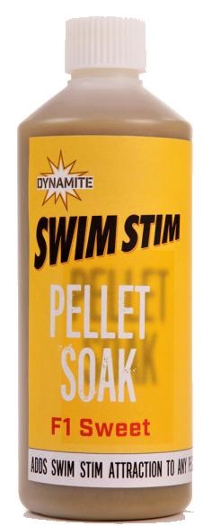 Dynamite baits pellet soak swim stim 500 ml - f1 sweet