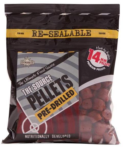 Dynamite baits pellets the source pre drilled 350 g - 14 mm