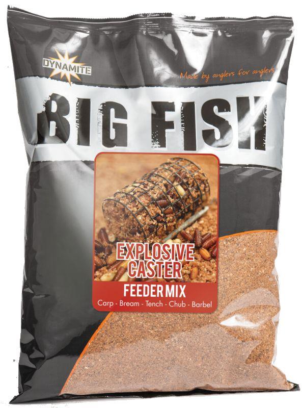Dynamite baits krmítková zmes explosive caster big fish feeder mix - 1