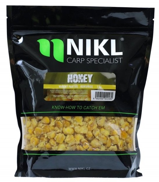 Nikel varený partikel kukurica 1 kg - honey