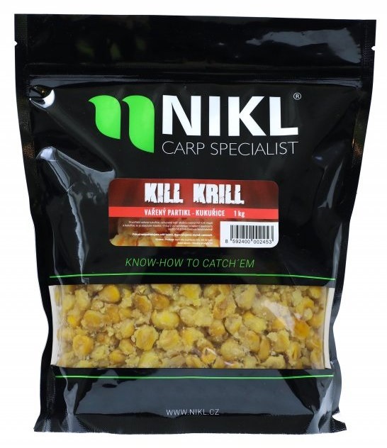 Nikel varený partikel kukurica 1 kg - kill krill