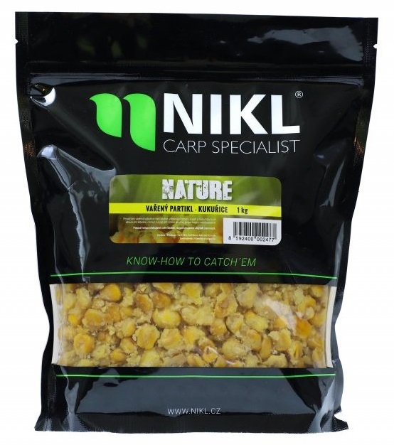 Nikel varený partikel kukurica 1 kg - nature