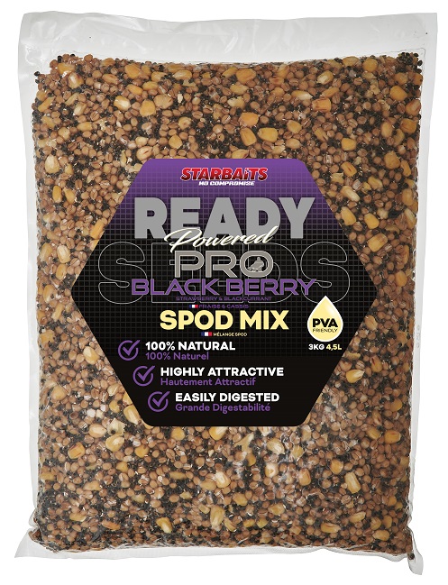 Starbaits  zmes spod mix ready seeds 3 kg - pro blackberry