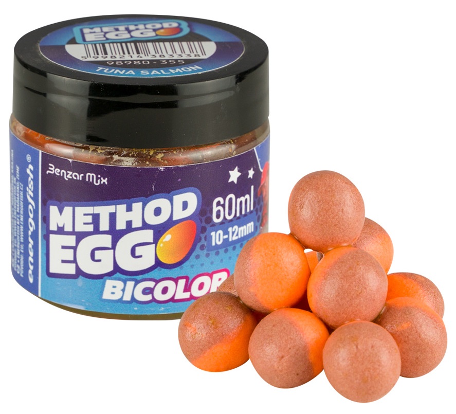 Benzar mix umelá nástraha bicolor method egg 6-8 mm 30 ml - tuniak-losos
