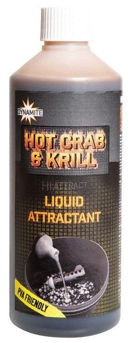 Dynamite baits liquid attractant 500 ml - hot crab krill