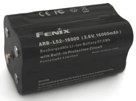 Fenix náhradný akumulátor pre lr50r