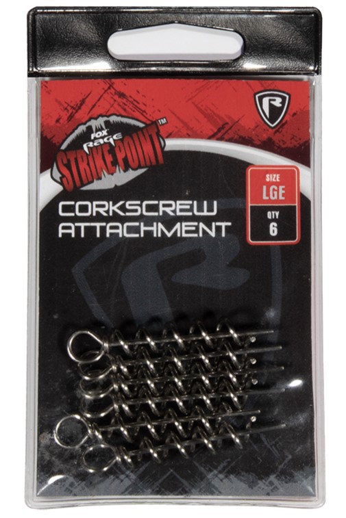Fox rage skrutkovací systém strike point corkscrew attachment - medium