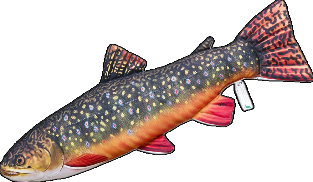 Gaby plyšová ryba sivoň americký mini 35 cm
