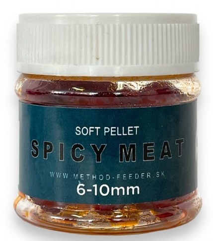 Method feeder fans pelety soft fluo 6-10 mm 50 ml - spice meat